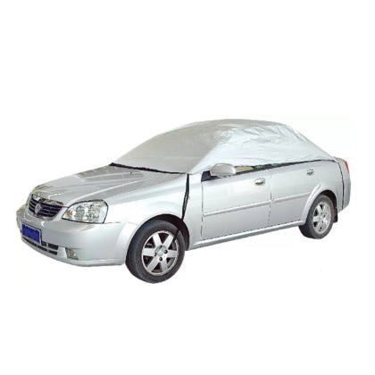 Покривало за предно, задно и странични стъкла - лятно / зимно - сив цвят - размер XL