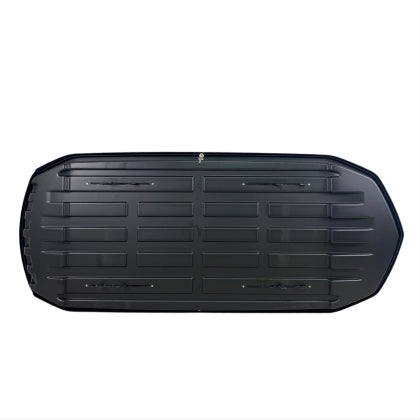 АВТОБОКС JUNIOR STRIKE 199X84X35CM С 85 MM КРЕПЕЖИ,С ДВУСТРАННО ОТВАРЯНЕ С КЛЮЧ, 440 ЛИТРА - ЧЕРЕН ГЛАНЦ