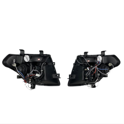 Кристални фарове за Nissan Navara / Pathfinder (2005-2009) - хром