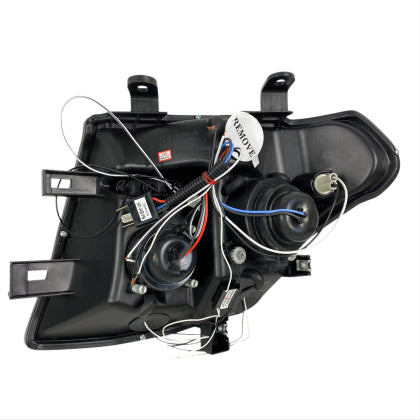 Кристални фарове за Nissan Navara / Pathfinder (2005-2009) - хром