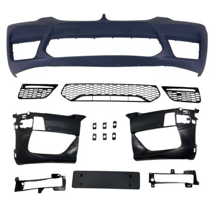 ПРЕДНА БРОНЯ ЗА BMW G30 (2017-2020) - M5 ДИЗАЙН С И БЕЗ ОТВОРИ ЗА ПАРКТРОНИК ГРУНДИРАНА