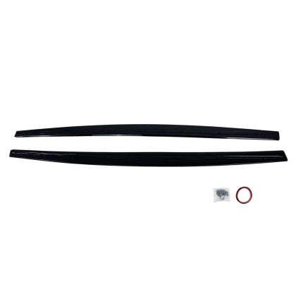 ДОБАВКА ЗА ПРАГОВЕ ЗА BMW F32 M PERFORMANCE - ЧЕРЕН ГЛАНЦ