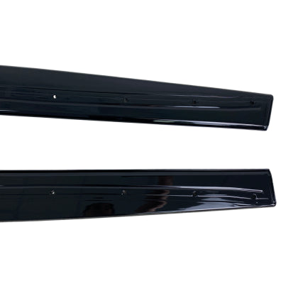 ДОБАВКА ЗА ПРАГОВЕ ЗА BMW F32 M PERFORMANCE - ЧЕРЕН ГЛАНЦ