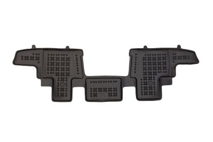 ГУМЕНИ СТЕЛКИ ЗА RENAULT TRAFIC (2021+) MIDDLE FOR 3 PASSENGER, WITH AIR VENTS IN THE FLOOR, DOORS OPENING TO BOTH SIDES, FIXED SEATS (NOT SLIDING) - ТИП ЛЕГЕН