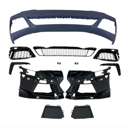 ПРЕДНА БРОНЯ ЗА BMW G30 (2020+) - M-TECH С ОВТОРИ ЗА ПАРКТРОНИК