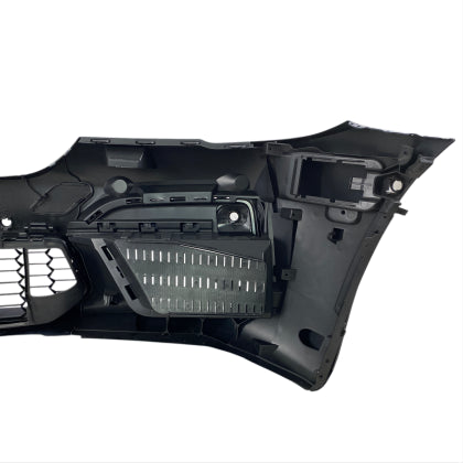 ПРЕДНА БРОНЯ ЗА BMW G30 (2020+) - М5 ДИЗАЙН С ОВТОРИ ЗА ПАРКТРОНИК И КАМЕРА ЗА КОЛИ С CRUISE CONTROL