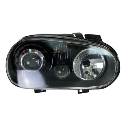 Кристални фарове GOLF IV R32 - черни