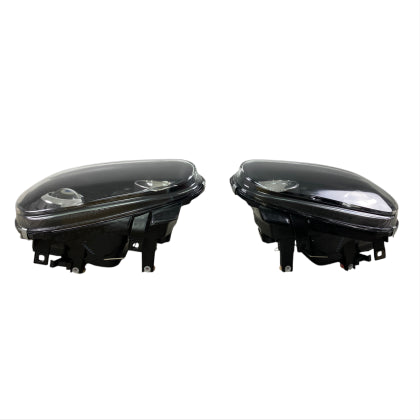 Кристални фарове GOLF IV R32 - черни