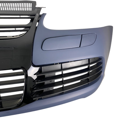 ПРЕДНА БРОНЯ ЗА VW GOLF 5 - R32 ДИЗАЙН С ЧЕРНА РЕШЕТКА