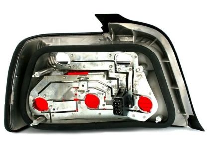 Кристални стопове BMW E36 (91-99) 4d sedan - черен хром