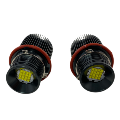 160W Лед крушки за ангелски очи за BMW E39 / E60 / E53 X5 / E65 / E87 / E63 - бял цвят - 7000 лумена