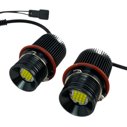 160W Лед крушки за ангелски очи за BMW E39 / E60 / E53 X5 / E65 / E87 / E63 - бял цвят - 7000 лумена
