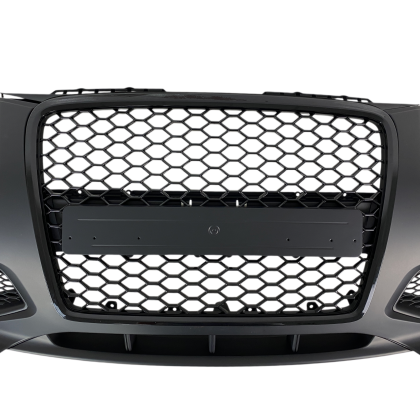 Предна броня за Audi A3 8P (2005-2008) - RS Дизайн с черна решетка