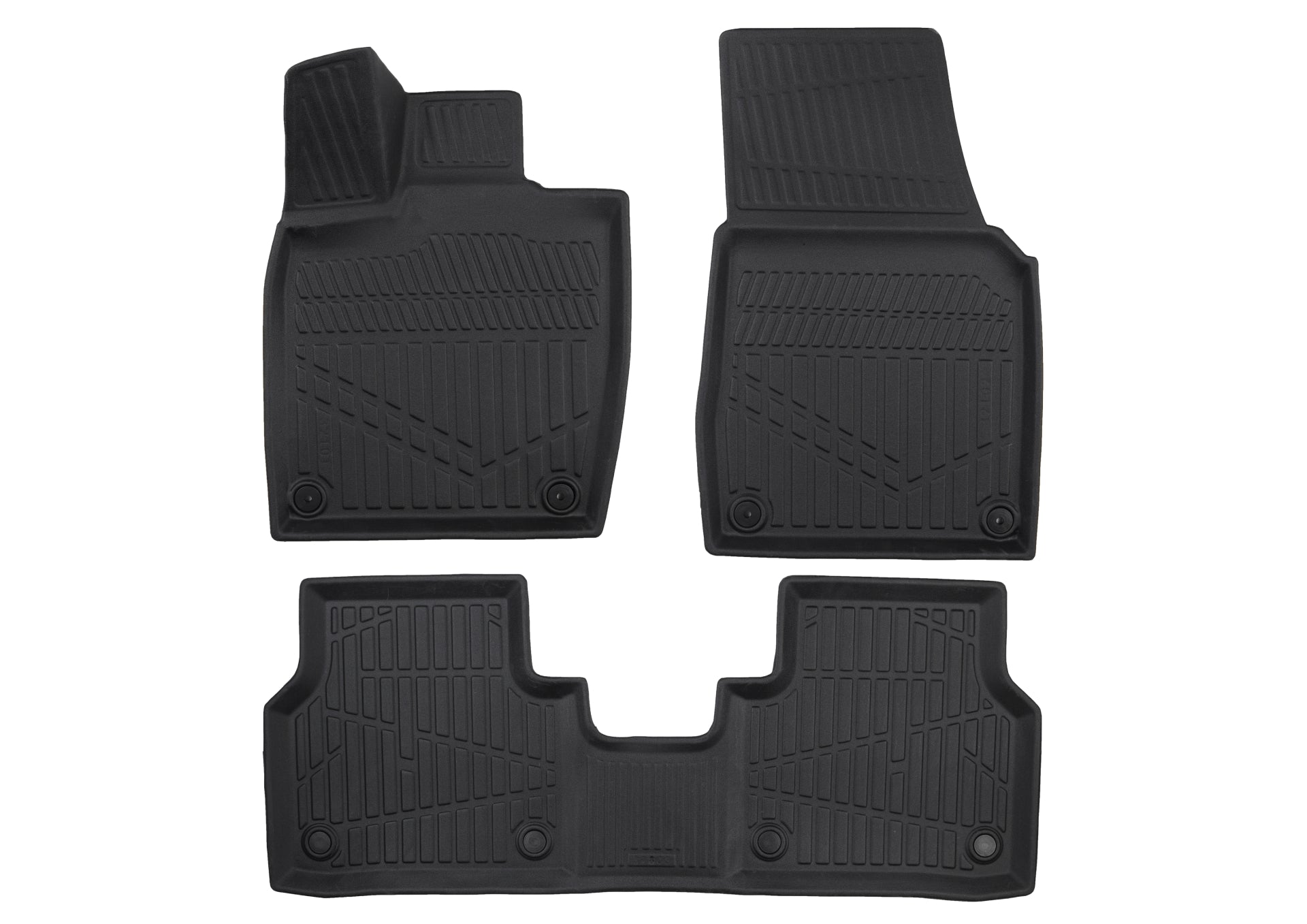 3D гумени стелки Erpassan за Volkswagen ID.7 2023+ – комплект 4 бр. за салон