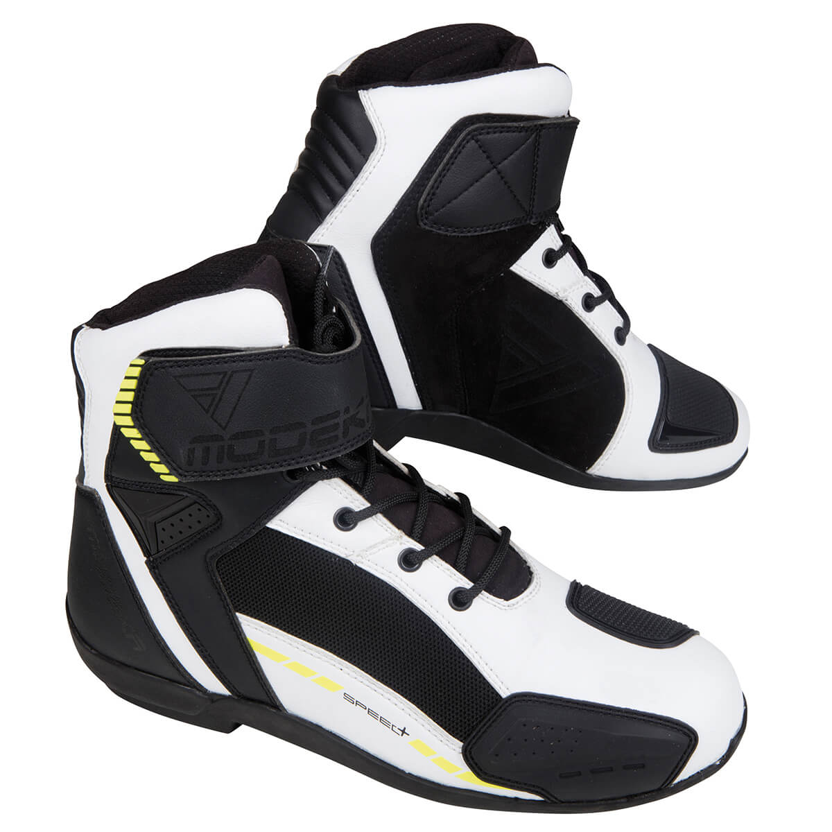 БОТИ MODEKA KYNE WHITE/BLACK