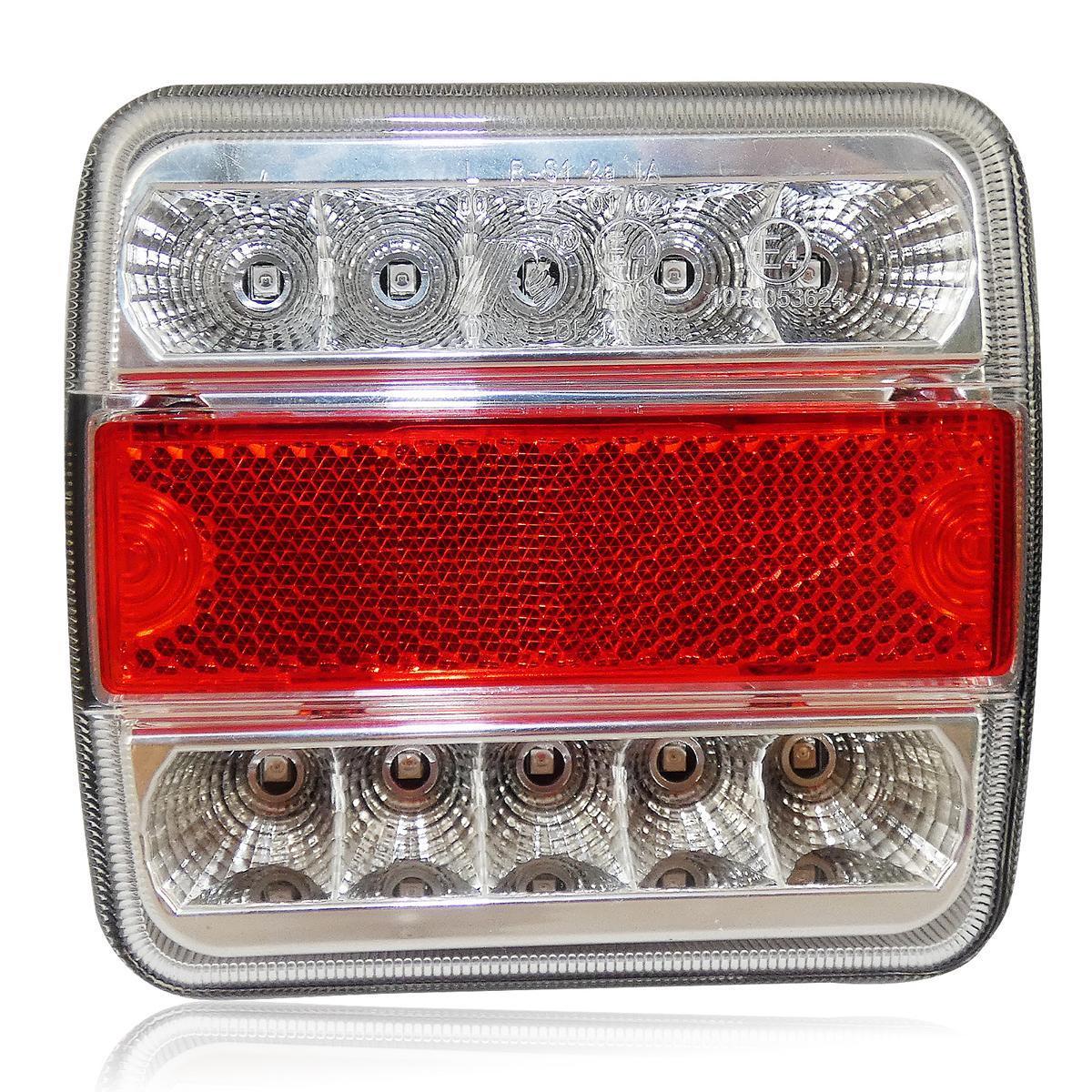 12V LED стопове пет функции за ремаркета и колесари с магнит кабел