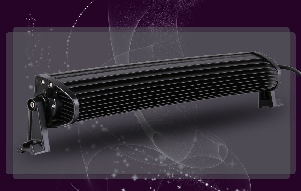 Извит 130 См 876W Мощен 7D 7Д Led Bar Лед Диоден Бар Прожектор 12V 24V