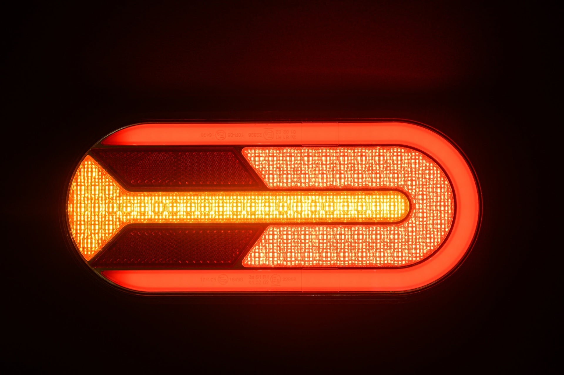 Комплект LED ЛЕД Диодни Стопове, Динамичен Мигач, 4 Функции, 12/24V