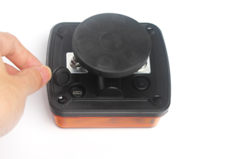 Безжични Wireless Стоп светлини с Mагнит 12v 24v Лед Led Оранжеви Аварийни Светлини Блиц Светлина