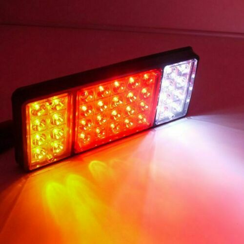 Комплект LED ЛЕД Диодни Стопове, Стоп, Задни светлини с 4 Функции, 12V, 31,5 cm x 13,5 cm Подходящ за ремаркета, каравани, селскостопански превозни средства и др