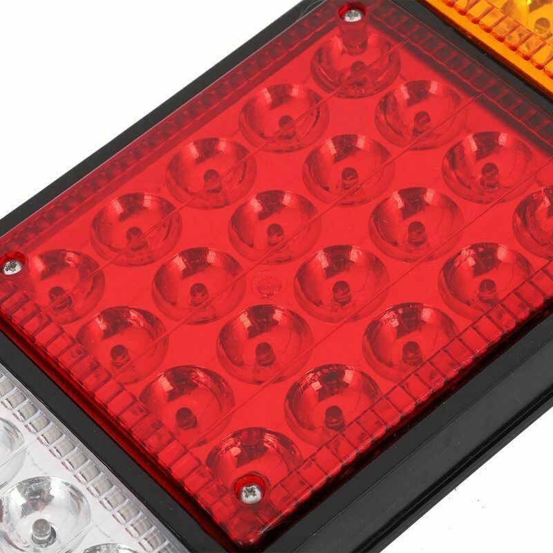 Комплект LED ЛЕД Диодни Стопове, Стоп, Задни светлини с 4 Функции, 12V, 31,5 cm x 13,5 cm Подходящ за ремаркета, каравани, селскостопански превозни средства и др
