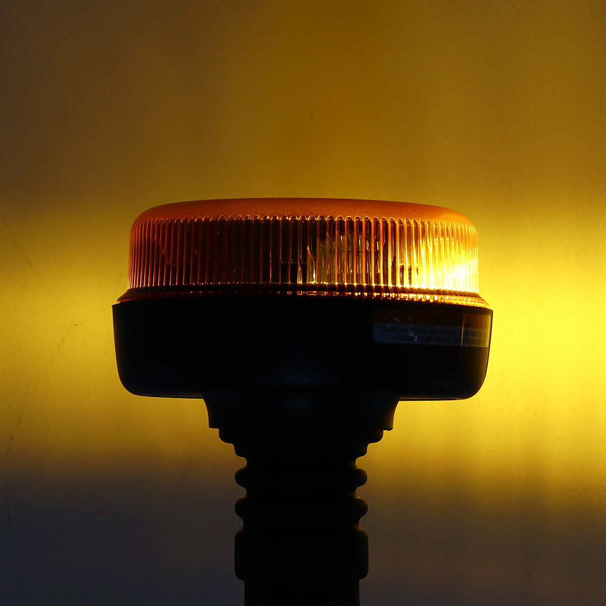LED Лед Диодна Аварийна Сигнална Лампа Маяк Буркан 12/24V , Блиц, Slim, E-Mark, 12 Диода