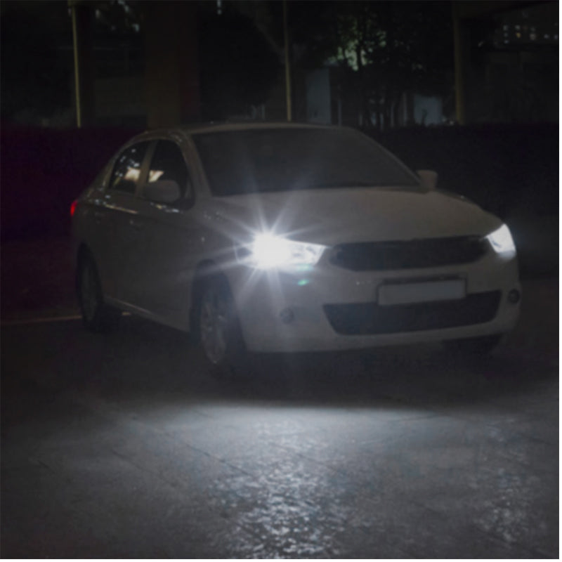 LED Лед Диодни Крушки За Габарит, Силикон, COB, Т10 W5W, 300lm, 12V, Бели