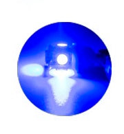 LED Лед Диодни Крушки За Габарит, Т10 W5W, 5 SMD, 12V, Синя