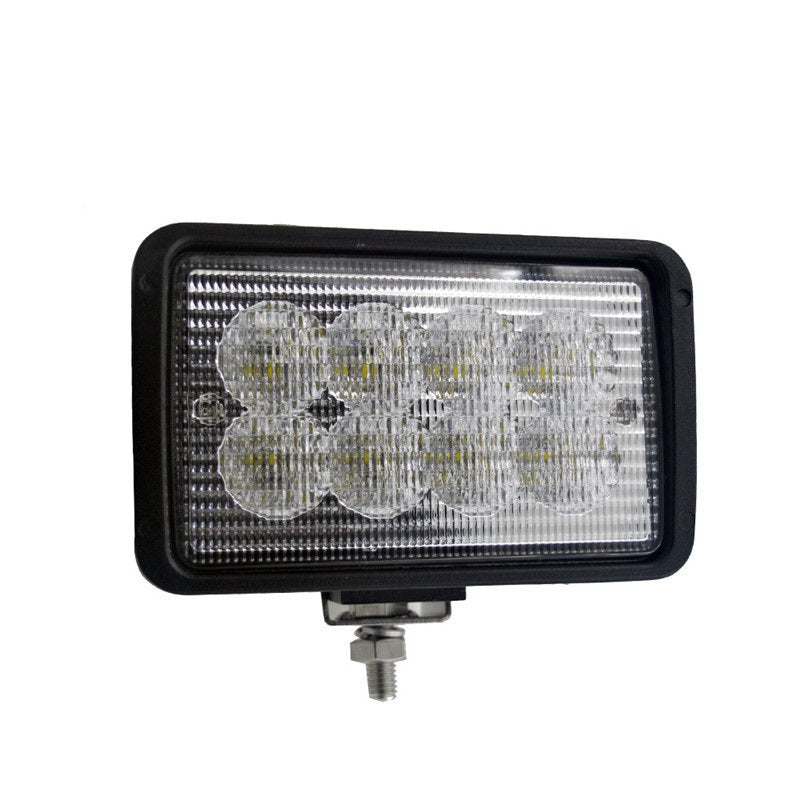 ЛЕД Диоден Халоген LED Фар - 3200lm 15,2cm 40W PRO - Трактор, Комбайн - Case , John Deere , Ford-New Holland , Komatsu