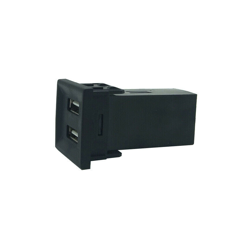 Двойно USB Зарядно за Вграждане за Volkswagen Фолксваген VW Transporter Транспортер Caravelle Каравел Т5 2003 - 2009