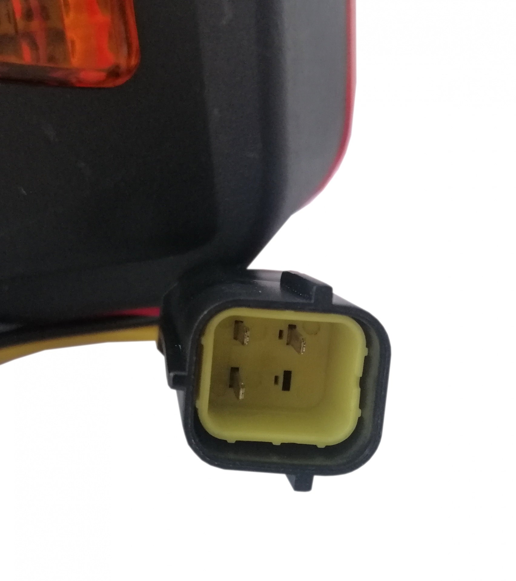 Десен LED Фар с Мигач, Подходящ за Трактор, Комбайн, Багер, Снегорин и др - 4 диода, 12W, 1000lm