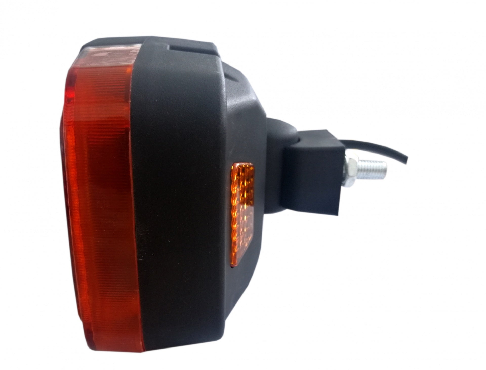 Ляв LED Фар с Мигач, Подходящ за Трактор, Комбайн, Багер, Снегорин и др - 4 диода, 12W, 1000lm
