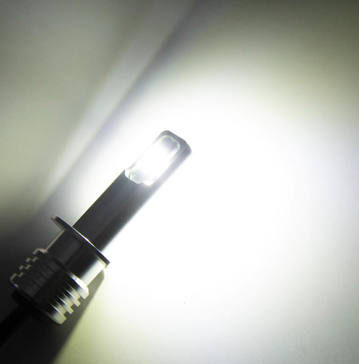 Комплект от 2 броя ЛЕД LED крушки за фарове H1 Х1 12V-24V Бели 6000k