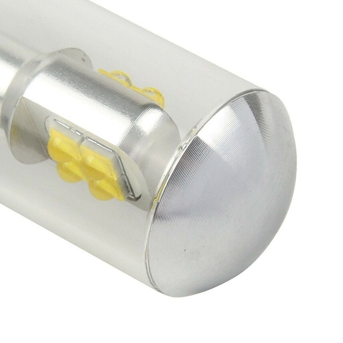 Комплект от 2 броя ЛЕД LED крушки за фарове H4 Х4 HS1 2V-24V Бели 6000k