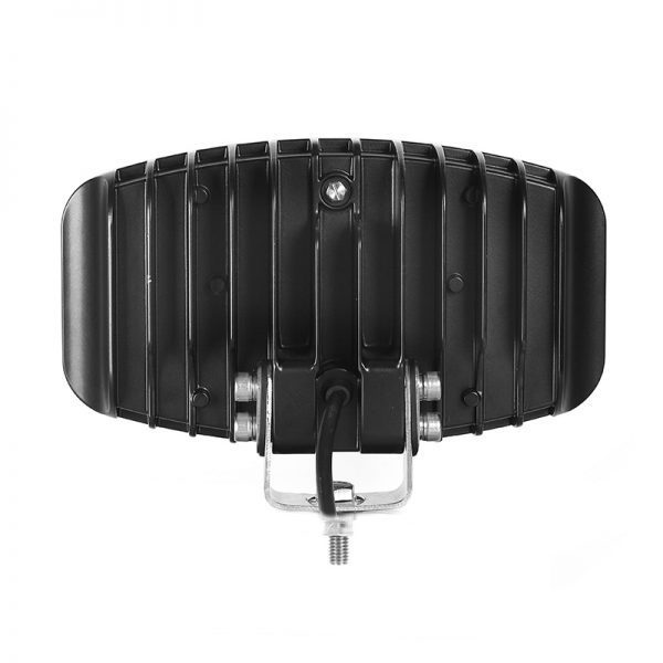80W LED Лед Фар Халоген С Три Функции Неон ефект Бяло-Жълто/Оранжево Neon 24,5см x 13,9см 4100lm 12V - 24V E-Mark Подходящ За DAF MAN Scania Volvo Iveco и др.