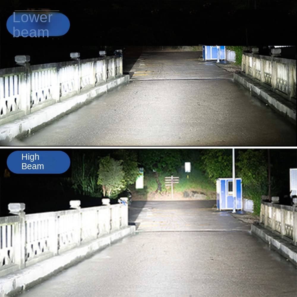Комплект от 2 броя LED ЛЕД диодни крушки за фар фарове H4 Х4 12V 36W