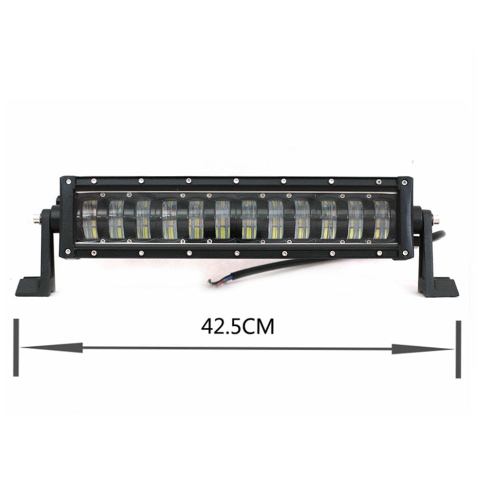 9D 42.5 СМ Led Bar Лед Бар Hi/Lo Kъси Дълги Водоустойчив Удароустойчив 12V 24V 7680 LМ 96W С Лупи Off-Road Лед Бар За Джип ATV