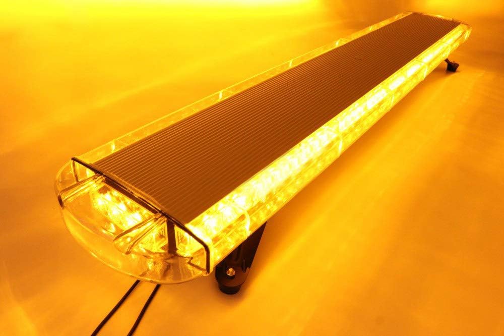 12V 24V Лед Led Диодна Мощна Аварийна Сигнална Лампа Буркан с Магнит 130 см 10 режина Бяло Стъкло За Пътна Помощ Платформа Снегорин и др.