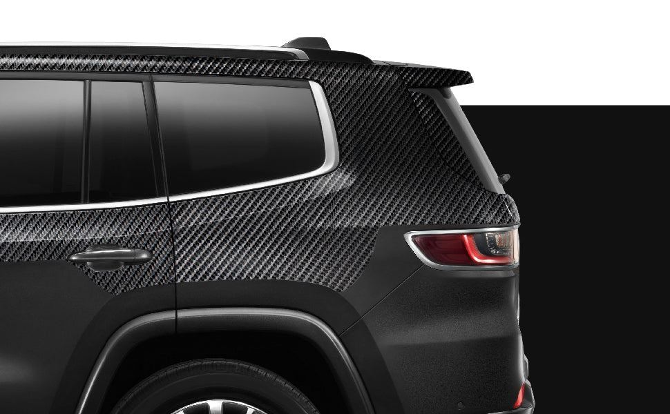 5D Декоративно автомобилно фолио 1.52 X 18M черен карбон BLACK CARBON
