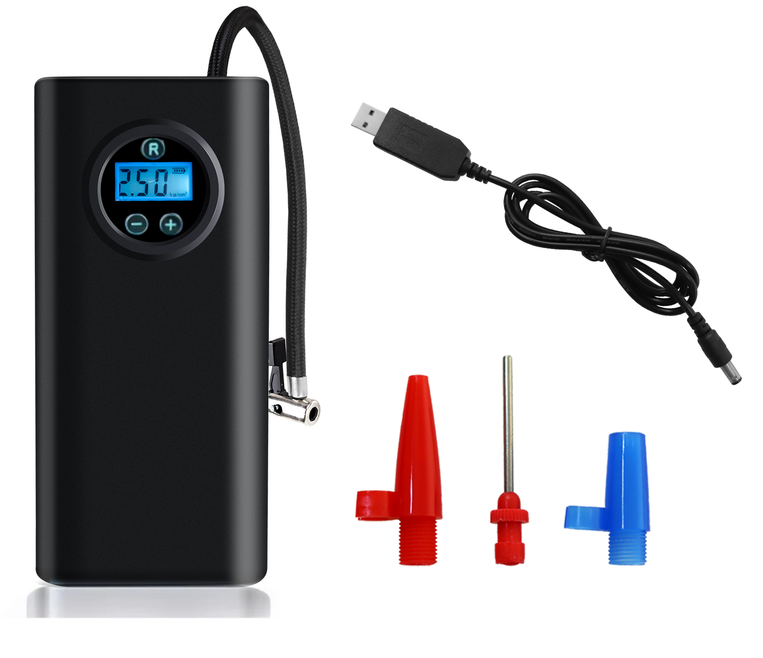 AirPump Pro™ Мощен Мини Компресор на Батерия с LED Дисплей