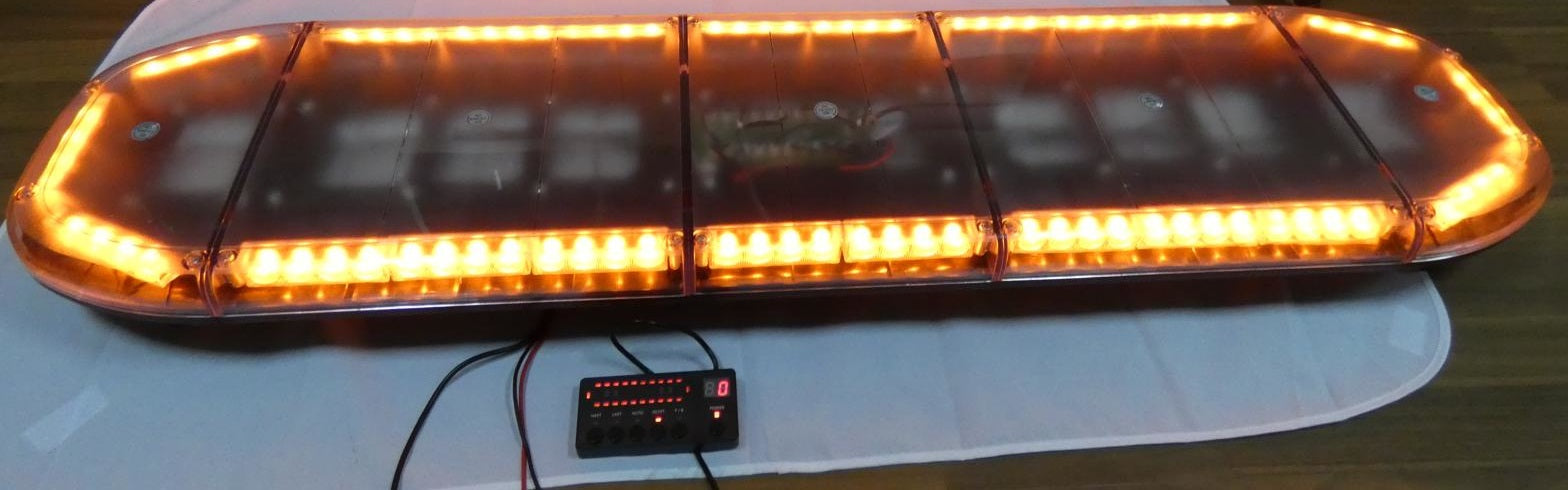 Аварийна, сигнална ЛЕД лампа 88 LED бар 267W 16 Функции 12/24V