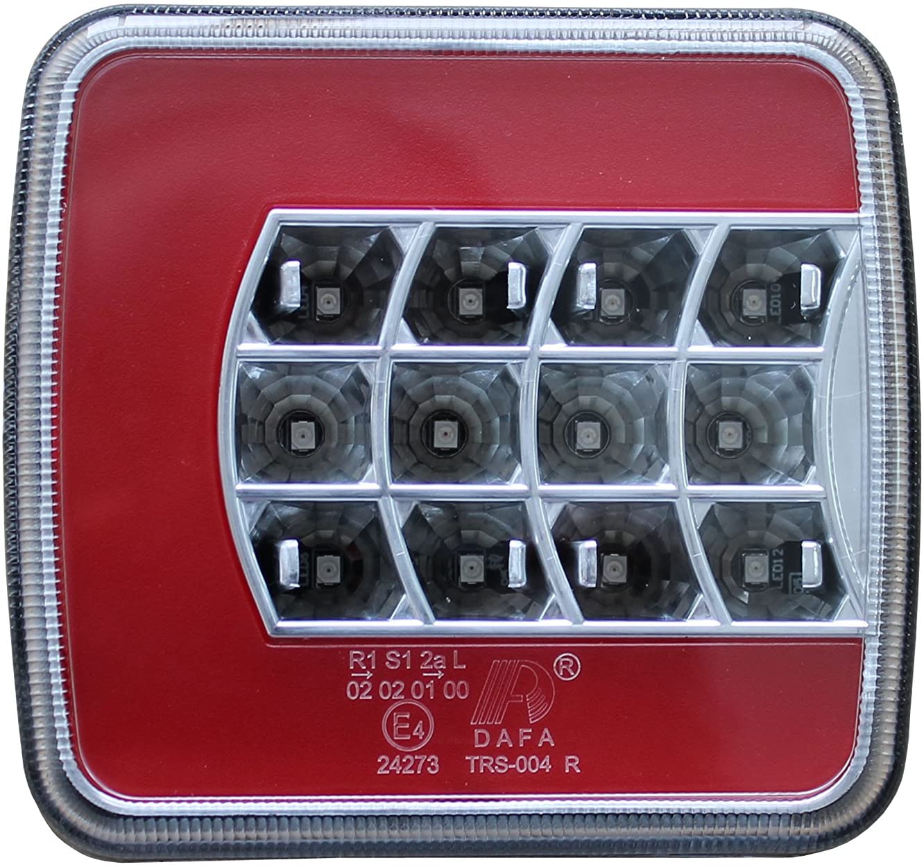 Комплект Стопове Задни Свeтлини С Крушка 12v Подходящи За Бус Камион Ремарке Караванa Платформа Със Сертификат E4