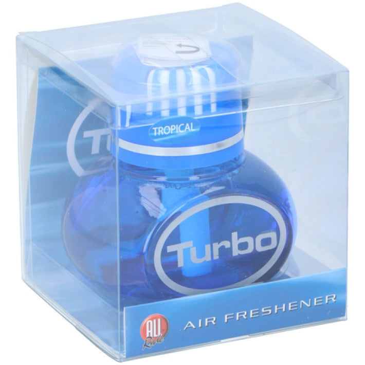 Turbo Ароматизатор освежител за въздух с дифузер с аромат на тропик 150ml All Ride