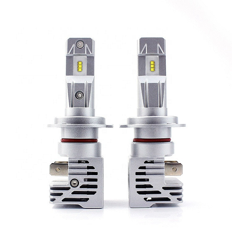Комплект Умалени Мини Лед Led Диодни Крушки M3 H1 Х1 12V 24V 50W 5000lm за Трактори Мотоциклети Мотори Автомобили