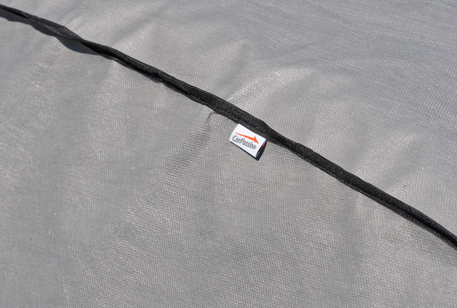 Водоустойчиво висококачествено покривало полукалъф Perfect за автомобил размер S - M С - М 255-275 cm x 70 cm сив CarPassion