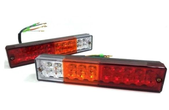 Комплект LED стопове мигач задна светлина 12v за камион бус ТИР, ремарке