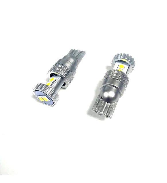 Комплект от 2 броя LED ЛЕД Крушки 6 SMD T10 W5W 12V Бяла Светлина Бели 6000К Photon EXCLUSIVE серия