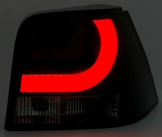 Диодни стопове лайтбар дизайн за Golf 4 - черни