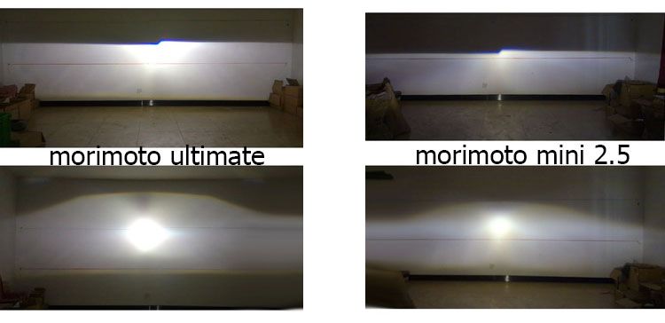 Биксенон лупи за вграждане MORIMOTO ULTIMATE 2.5"