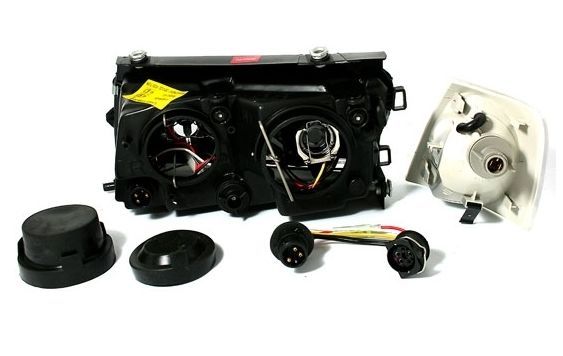 Кристални фарове Angel Eyes VW PASSAT 3B/ B5 (1997-2000) - черни